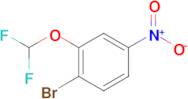 1-Bromo-2-(difluoromethoxy)-4-nitrobenzene