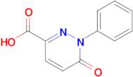 6-Oxo-1-phenyl-1,6-dihydropyridazine-3-carboxylic acid