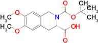 (S)-2-(tert-Butoxycarbonyl)-6,7-dimethoxy-1,2,3,4-tetrahydroisoquinoline-3-carboxylic acid