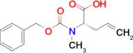 (S)-2-(((Benzyloxy)carbonyl)(methyl)amino)pent-4-enoic acid