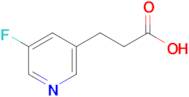 3-(5-Fluoropyridin-3-yl)propanoic acid