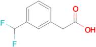 2-(3-(Difluoromethyl)phenyl)acetic acid