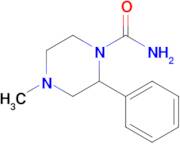 4-Methyl-2-phenylpiperazine-1-carboxamide