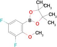 2-(3,5-Difluoro-2-methoxyphenyl)-4,4,5,5-tetramethyl-1,3,2-dioxaborolane