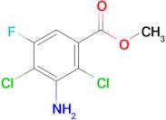 Methyl 3-amino-2,4-dichloro-5-fluorobenzoate