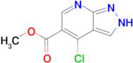 methyl 4-chloro-2H-pyrazolo[3,4-b]pyridine-5-carboxylate
