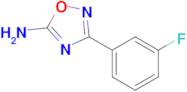 3-(3-Fluorophenyl)-1,2,4-oxadiazol-5-amine