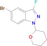 5-Bromo-3-fluoro-1-(tetrahydro-2H-pyran-2-yl)-1H-indazole