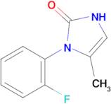 1-(2-Fluorophenyl)-5-methyl-1,3-dihydro-2H-imidazol-2-one