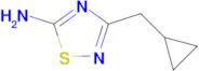 3-(Cyclopropylmethyl)-1,2,4-thiadiazol-5-amine