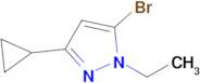 5-Bromo-3-cyclopropyl-1-ethyl-1H-pyrazole