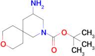 tert-Butyl 4-amino-9-oxa-2-azaspiro[5.5]undecane-2-carboxylate