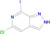 5-chloro-7-iodo-2H-pyrazolo[3,4-c]pyridine