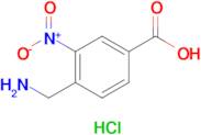 4-(Aminomethyl)-3-nitrobenzoic acid hydrochloride