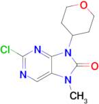 2-Chloro-7-methyl-9-(tetrahydro-2H-pyran-4-yl)-7,9-dihydro-8H-purin-8-one