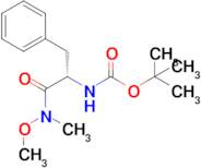 tert-Butyl N-[(1S)-1-[Methoxy(methyl)carbamoyl]-2-phenylethyl]carbamate