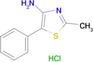 2-Methyl-5-phenylthiazol-4-amine hydrochloride