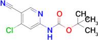 tert-Butyl (4-chloro-5-cyanopyridin-2-yl)carbamate