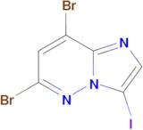 6,8-Dibromo-3-iodoimidazo[1,2-b]pyridazine