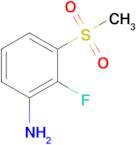 2-Fluoro-3-(methylsulfonyl)aniline