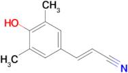 (E)-3-(4-Hydroxy-3,5-dimethylphenyl)acrylonitrile