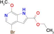 Ethyl 4-bromo-7-methoxy-1H-pyrrolo[2,3-c]pyridine-2-carboxylate