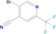 5-Bromo-2-(trifluoromethyl)isonicotinonitrile