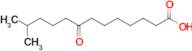 12-Methyl-8-oxotridecanoic acid