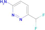 6-(Difluoromethyl)pyridazin-3-amine