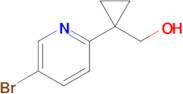 (1-(5-Bromopyridin-2-yl)cyclopropyl)methanol