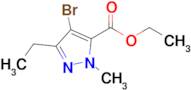 Ethyl 4-bromo-3-ethyl-1-methyl-1H-pyrazole-5-carboxylate
