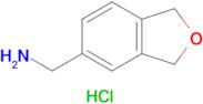 (1,3-Dihydroisobenzofuran-5-yl)methanamine hydrochloride