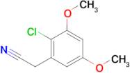 2-(2-Chloro-3,5-dimethoxyphenyl)acetonitrile