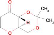 (4aR,8aR)-2,2-Dimethyl-4a,8a-dihydropyrano[3,2-d][1,3]dioxin-8(4H)-one