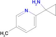 1-(5-Methylpyridin-2-yl)cyclopropan-1-amine