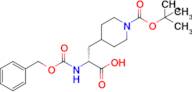 (R)-2-(((Benzyloxy)carbonyl)amino)-3-(1-(tert-butoxycarbonyl)piperidin-4-yl)propanoic acid