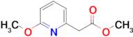 Methyl 2-(6-methoxypyridin-2-yl)acetate