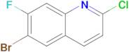 6-Bromo-2-chloro-7-fluoroquinoline