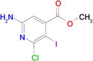 Methyl 6-amino-2-chloro-3-iodoisonicotinate