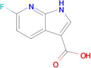 6-Fluoro-1H-pyrrolo[2,3-b]pyridine-3-carboxylic acid