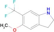 5-Methoxy-6-(trifluoromethyl)indoline