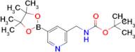 tert-Butyl ((5-(4,4,5,5-tetramethyl-1,3,2-dioxaborolan-2-yl)pyridin-3-yl)methyl)carbamate