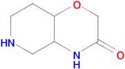 Hexahydro-2H-pyrido[4,3-b][1,4]oxazin-3(4H)-one