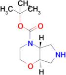 tert-Butyl (4aR,7aR)-hexahydropyrrolo[3,4-b][1,4]oxazine-4(4aH)-carboxylate