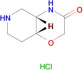 (4aS,8aR)-Hexahydro-2H-pyrido[4,3-b][1,4]oxazin-3(4H)-one hydrochloride