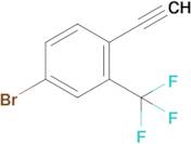 4-Bromo-1-ethynyl-2-(trifluoromethyl)benzene