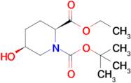 1-(tert-Butyl) 2-ethyl (2S,5S)-5-hydroxypiperidine-1,2-dicarboxylate