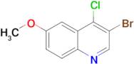 3-Bromo-4-chloro-6-methoxyquinoline