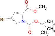 1-(tert-Butyl) 2-methyl 4-bromo-1H-pyrrole-1,2-dicarboxylate