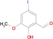 2-Hydroxy-5-iodo-3-methoxybenzaldehyde